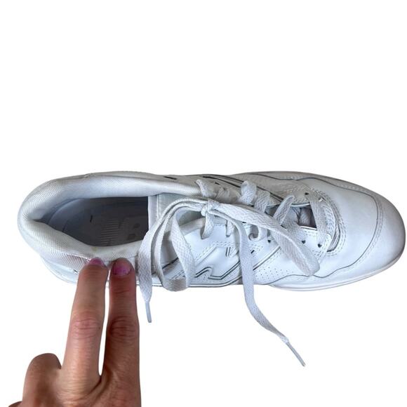 New Balance | Men's 550 Trainers Sneakers Platform Lace Up All White Size 8.5 - Picture 9 of 12